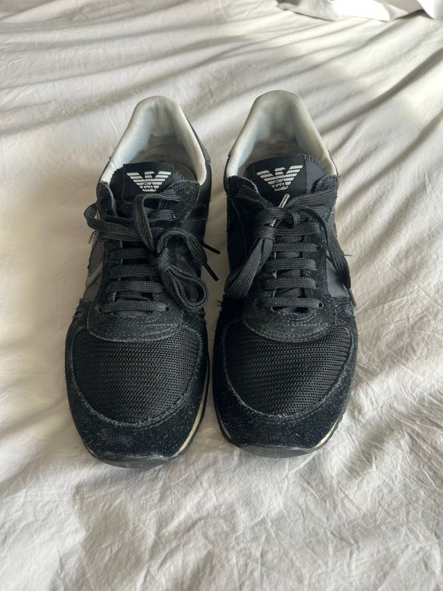 Zapatillas Armani Negras Talla 41 nuevas