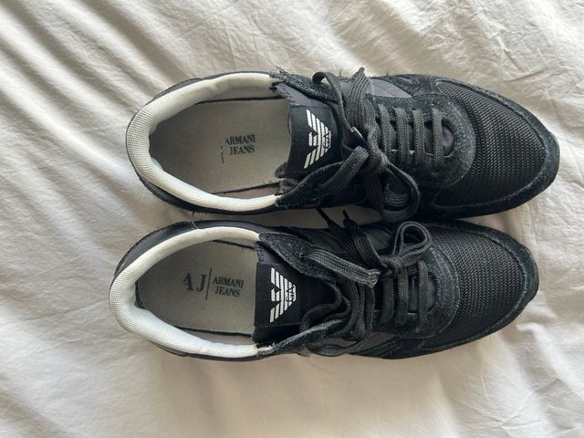 Zapatillas Armani Negras Talla 41 nuevas