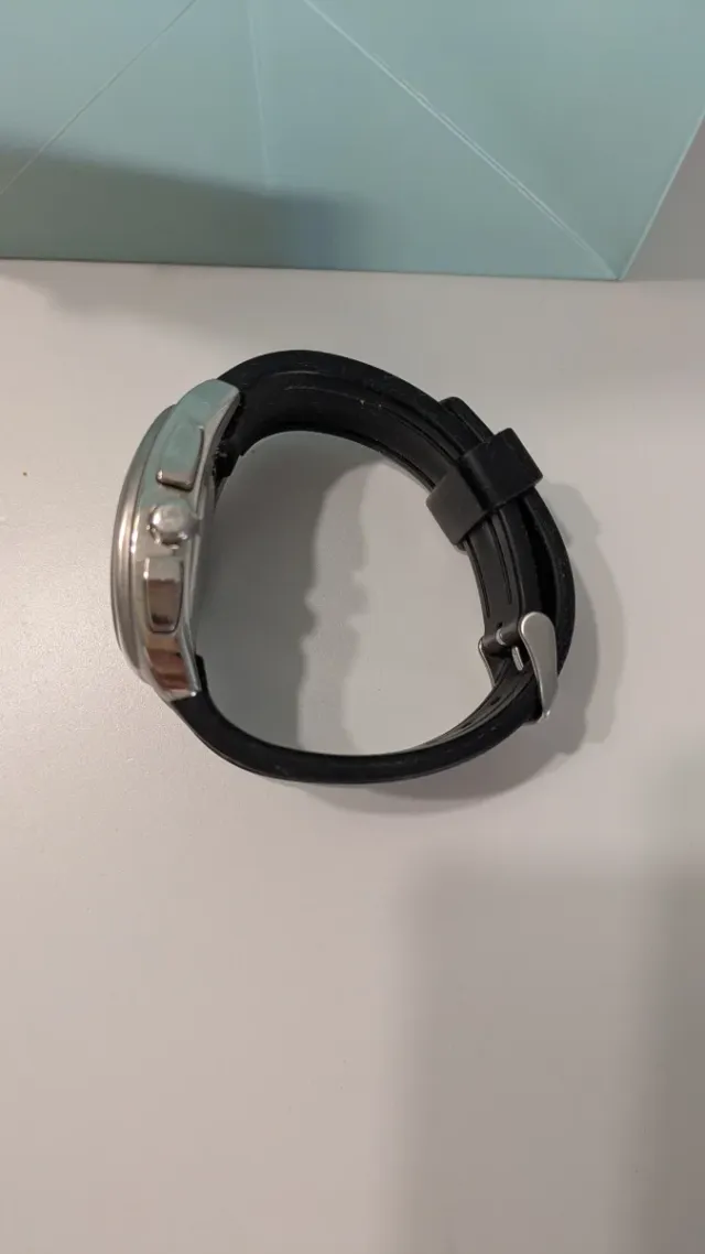 Reloj Time Force Negro y Plateado