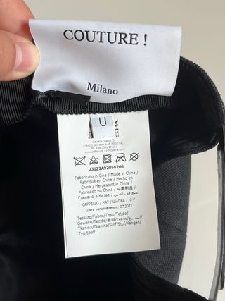 Cappello Moschino Nero