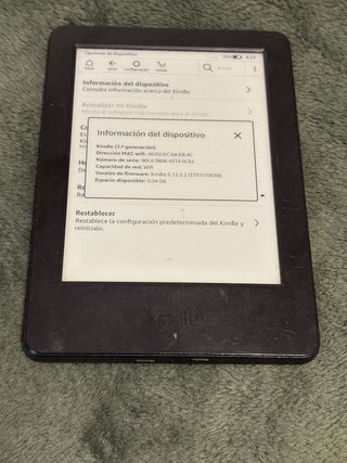 Amazon Kindle di settima generazione nero