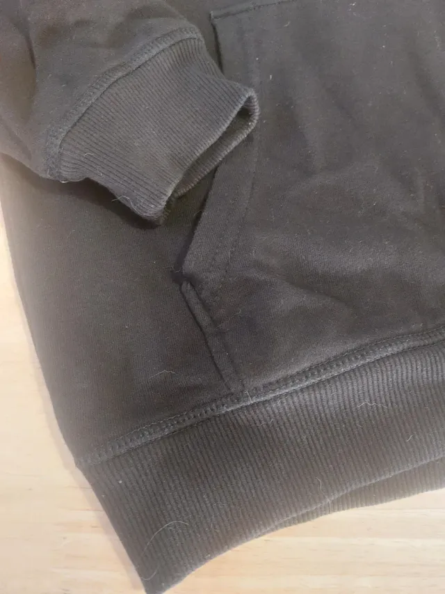 Sudadera Fila Negra con Capucha