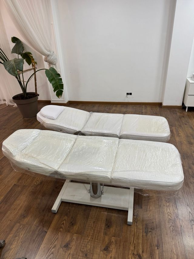 Camillas para profesionales blancas 