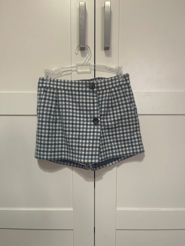 Falda pantalón cuadros niña 9 años, de Coconut