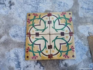 Azulejos Hidráulicos Vaquero Ávila Antiguos