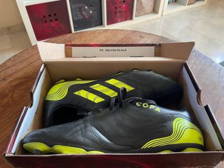 Botas Fútbol Adidas Copa 43 1/3 Negras/Amarillas