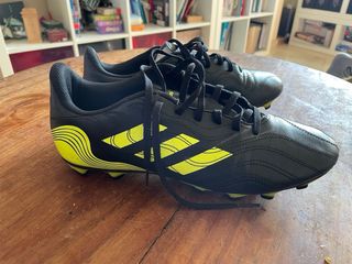 Botas Fútbol Adidas Copa 43 1/3 Negras/Amarillas