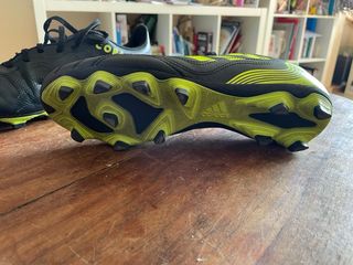 Botas Fútbol Adidas Copa 43 1/3 Negras/Amarillas