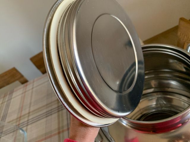 Bidone acciaio inox 30L con rubinetto