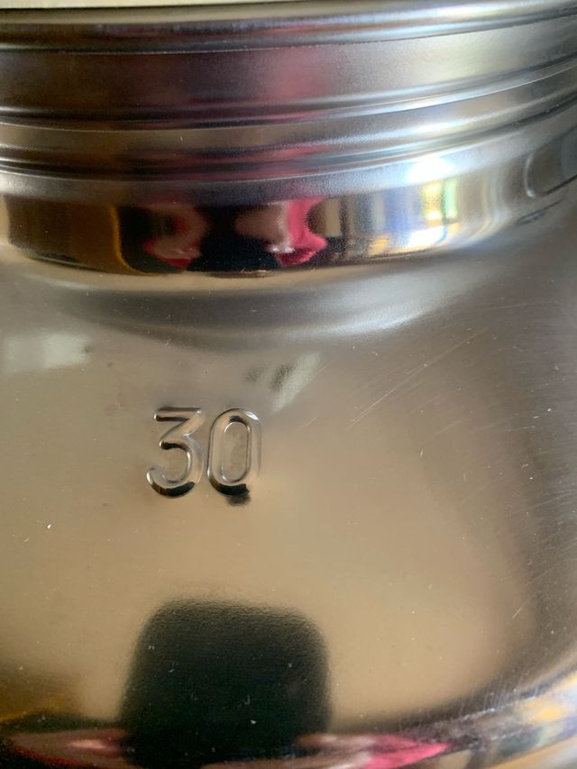 Bidone acciaio inox 30L con rubinetto