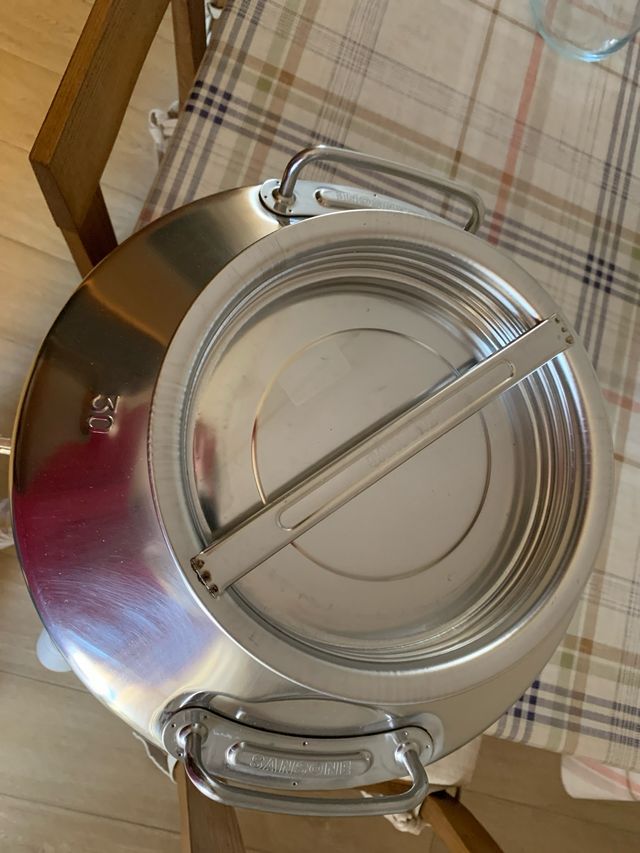 Bidone acciaio inox 30L con rubinetto