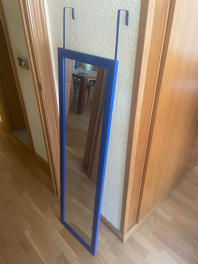 Espejo Colgante Azul para Armario