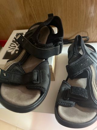 Sandalias Puma Hombre Beige/Negro