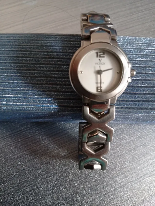Reloj Viceroy Mujer Plata y Blanco