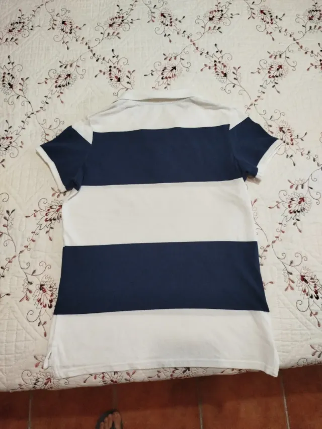 Camiseta Polo Rayas Verano Niño 12 Años