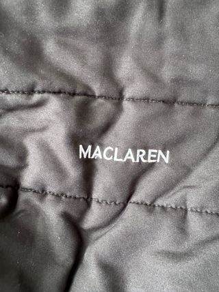 Funda Silla Invierno Maclaren negra