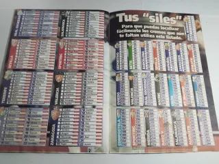 Álbum Liga 95-96 AS Cromos vacío