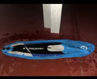 Tabla de pádel surf azul EXPROTREK