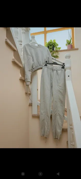 Coordinato donna beige