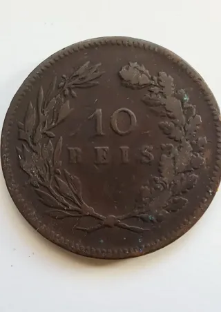 10 Reis Portugal 1892 monete