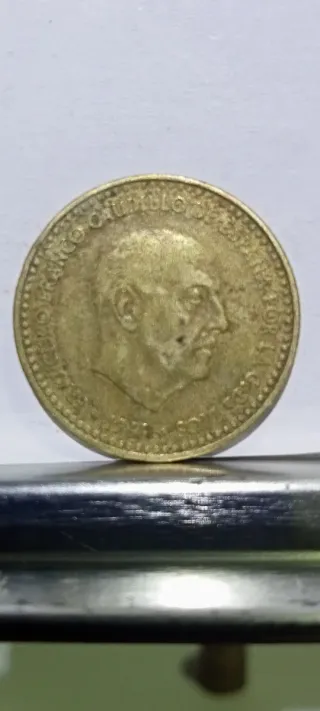 Moneda 1 Peseta Franco 1953