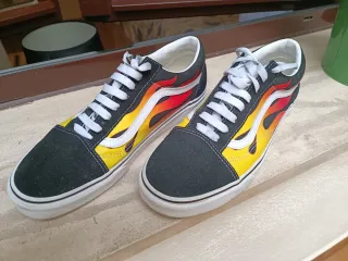 Zapatillas Vans Old Skool Flames