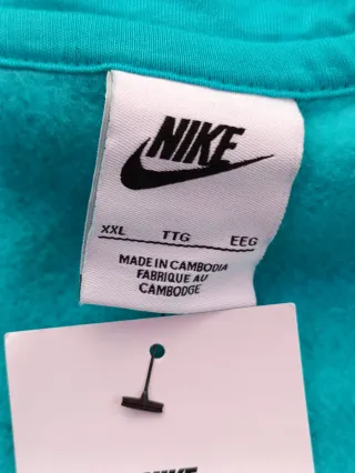Sudadera Nike Sportswear Club Fleece Teal