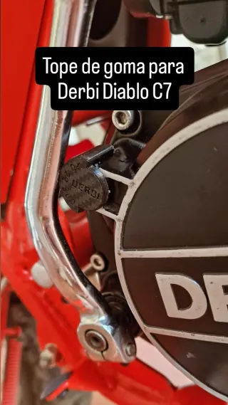 Tope goma arranque Derbi Diablo C7