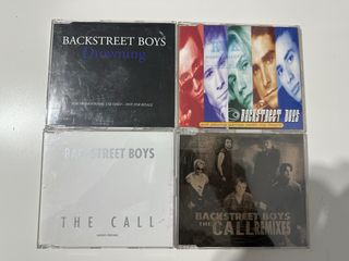 Lote 4 CDs Backstreet Boys