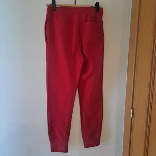 Pantalón chándal niño Jordan rojo talla 9-10 años