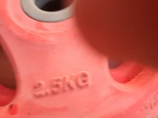 URGENTE Pesas Gimnasio discos y bandas elasticas