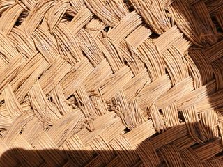 Alfombra redonda esparto