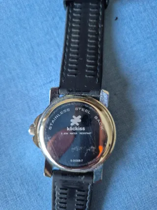 Reloj LUCIDAS Negro y Plateado   cambiar pila