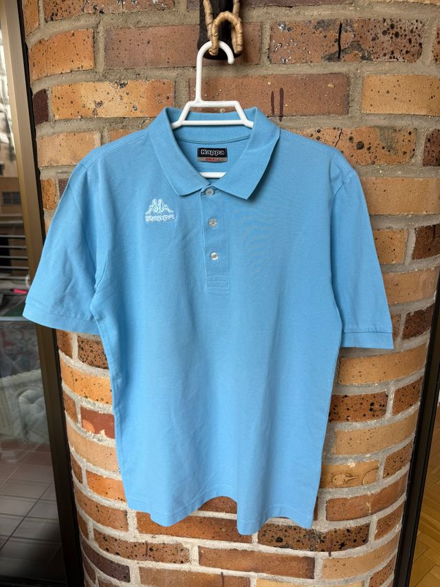 Polo Kappa niño azul