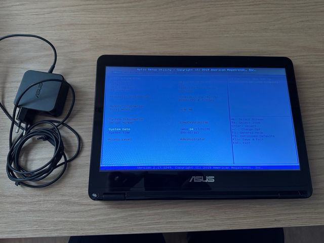 Portátil Asus TP301U Convertible Negro