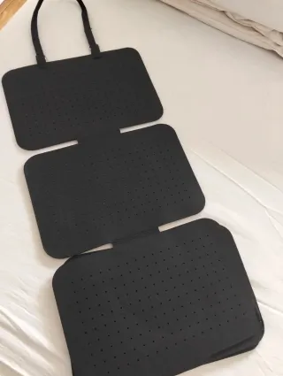 Porta joyas plegable negro