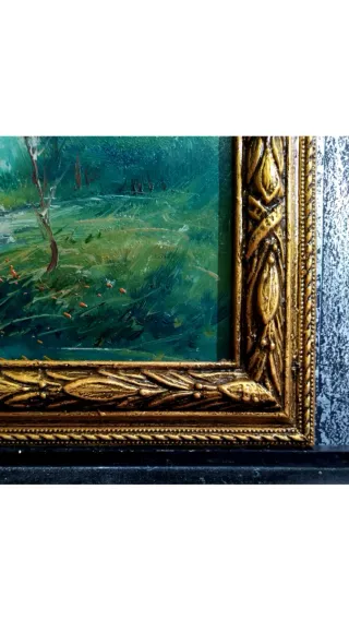 A MENA OLEO CUADRO ANTIQUE № 248