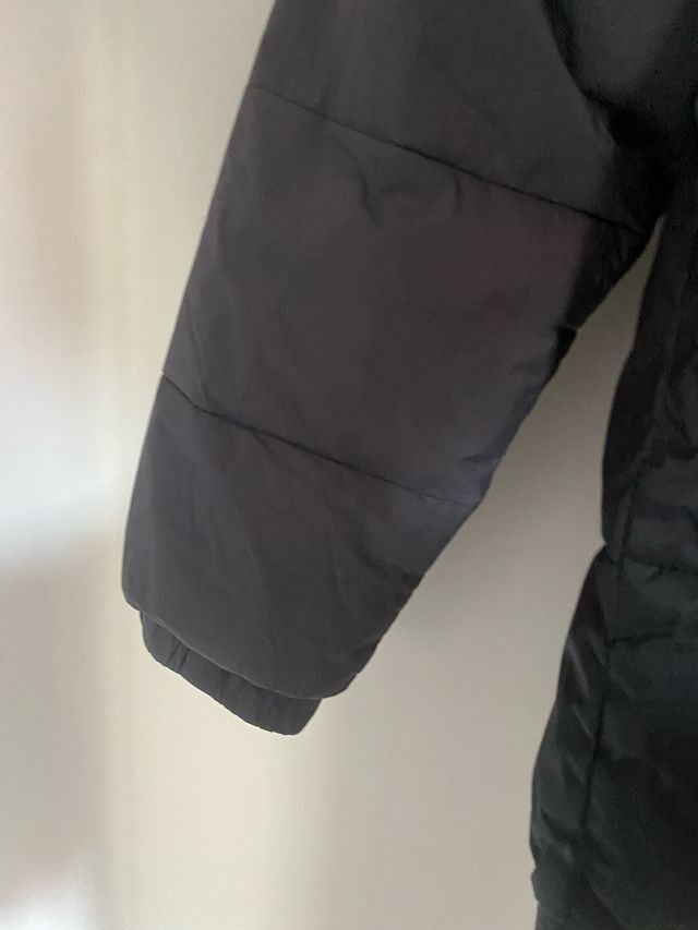 Chaqueta Quiksilver gris y negra