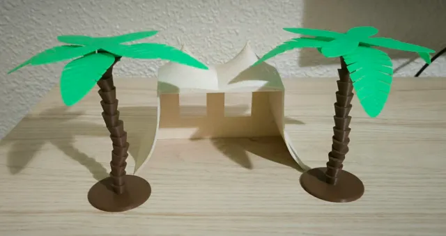 Jaima Belén Playmobil 3D con Palmeras