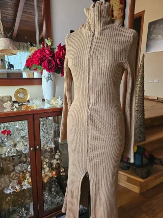 Maxi maglia donna con zip  Exit L