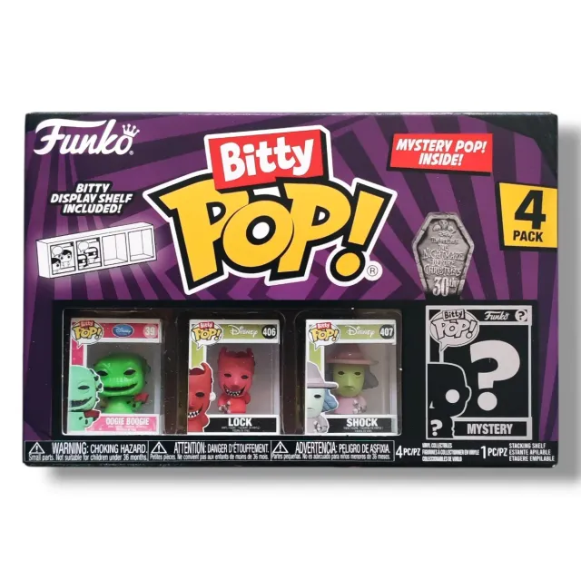 Pack Funkos Bitty Pop! Pesadilla Antes de Navidad