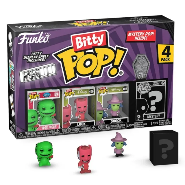 Pack Funkos Bitty Pop! Pesadilla Antes de Navidad