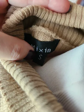 Maglione collo alto senza maniche Mixin Tg S