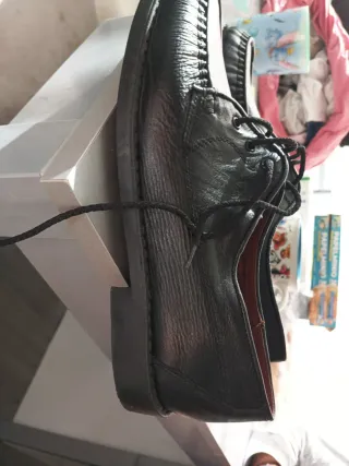 Zapatos de vestir El Corte Inglés cuero negros