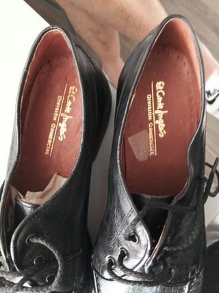 Zapatos de vestir El Corte Inglés cuero negros