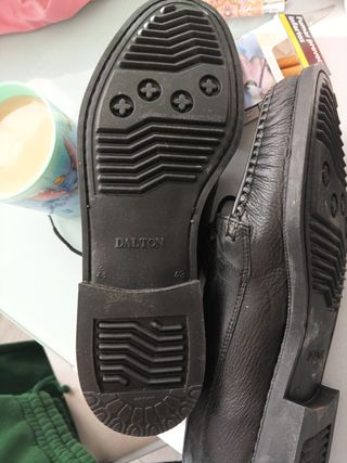 Zapatos de vestir El Corte Inglés cuero negros