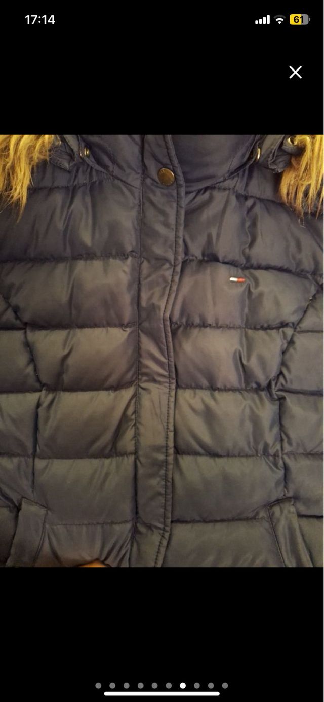 Cazadora Tommy Hilfiger Mujer Talla M Azul