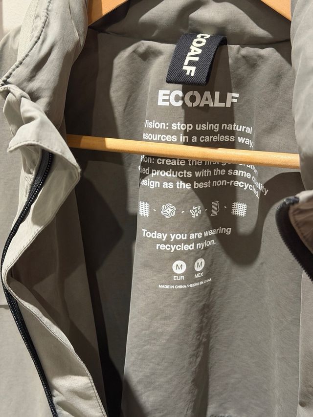 Giacca Ecoalf Harrialf Taglia M Verde, Morbido Cachi