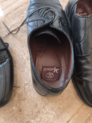 Zapatos de vestir negros para hombre