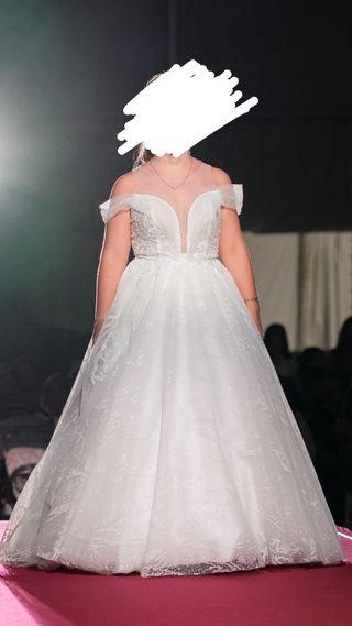 Vestido de novia/festera blanco